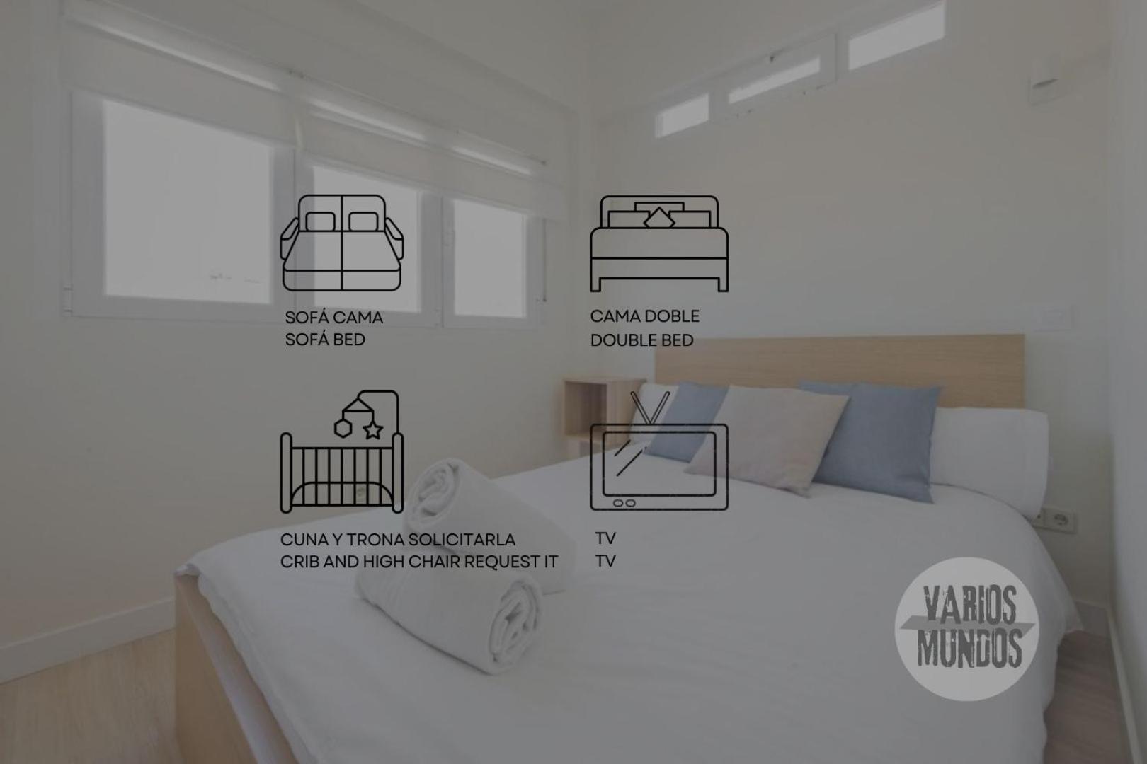 Amazing Apt 1Hab Para 4Pax En La Plaza De Chueca Madrid Luaran gambar